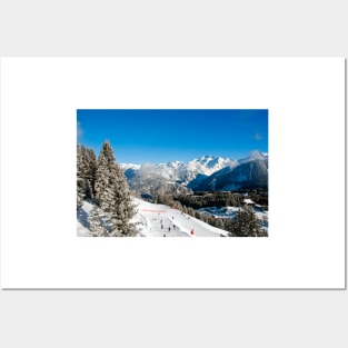 Courchevel 1850 3 Valleys French Alps France Posters and Art